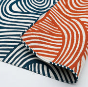 FUROSHIKI ONDA reversibile (blu-arancione) (art.9)