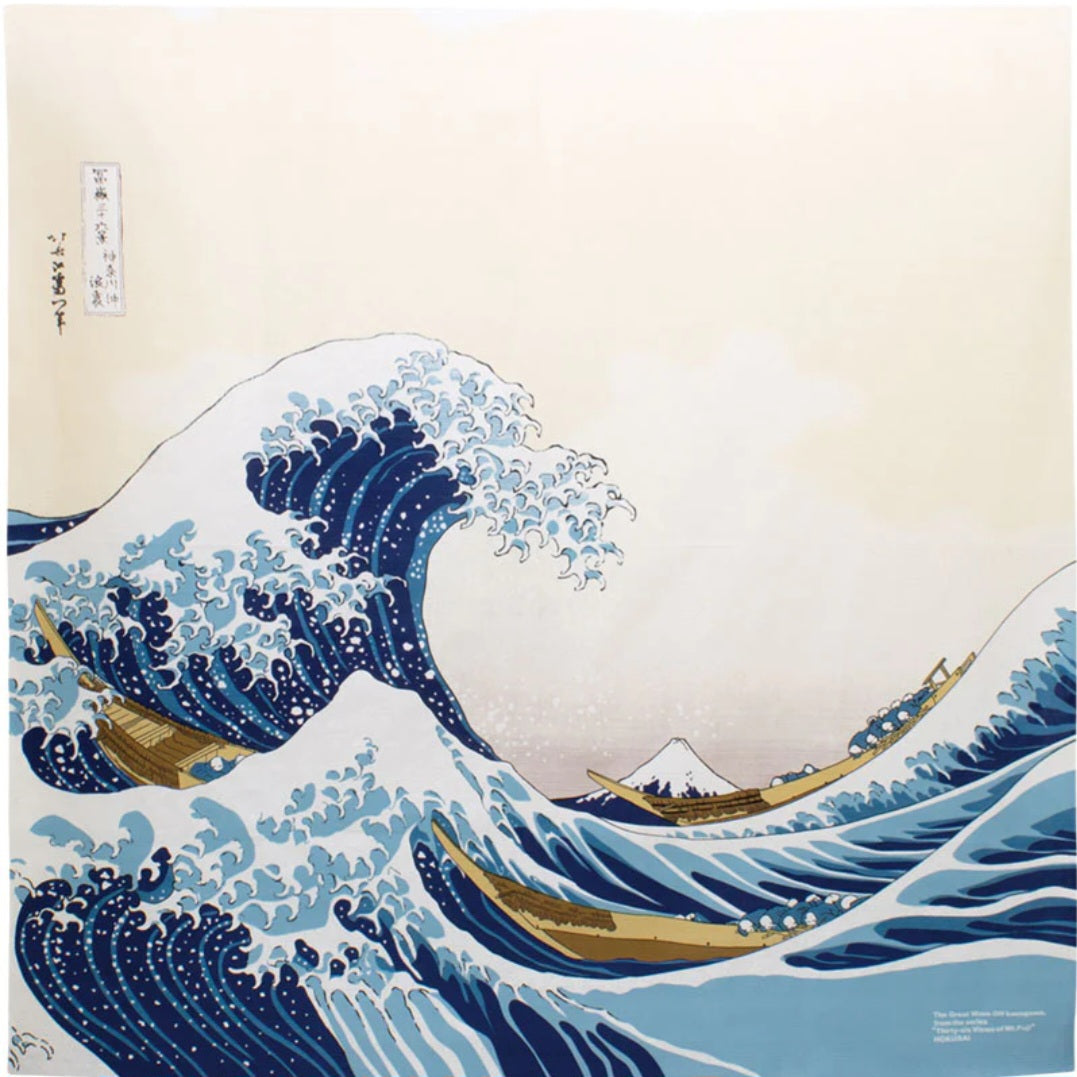 FUROSHIKI UKIYO-E  Big Wawe (art.12)