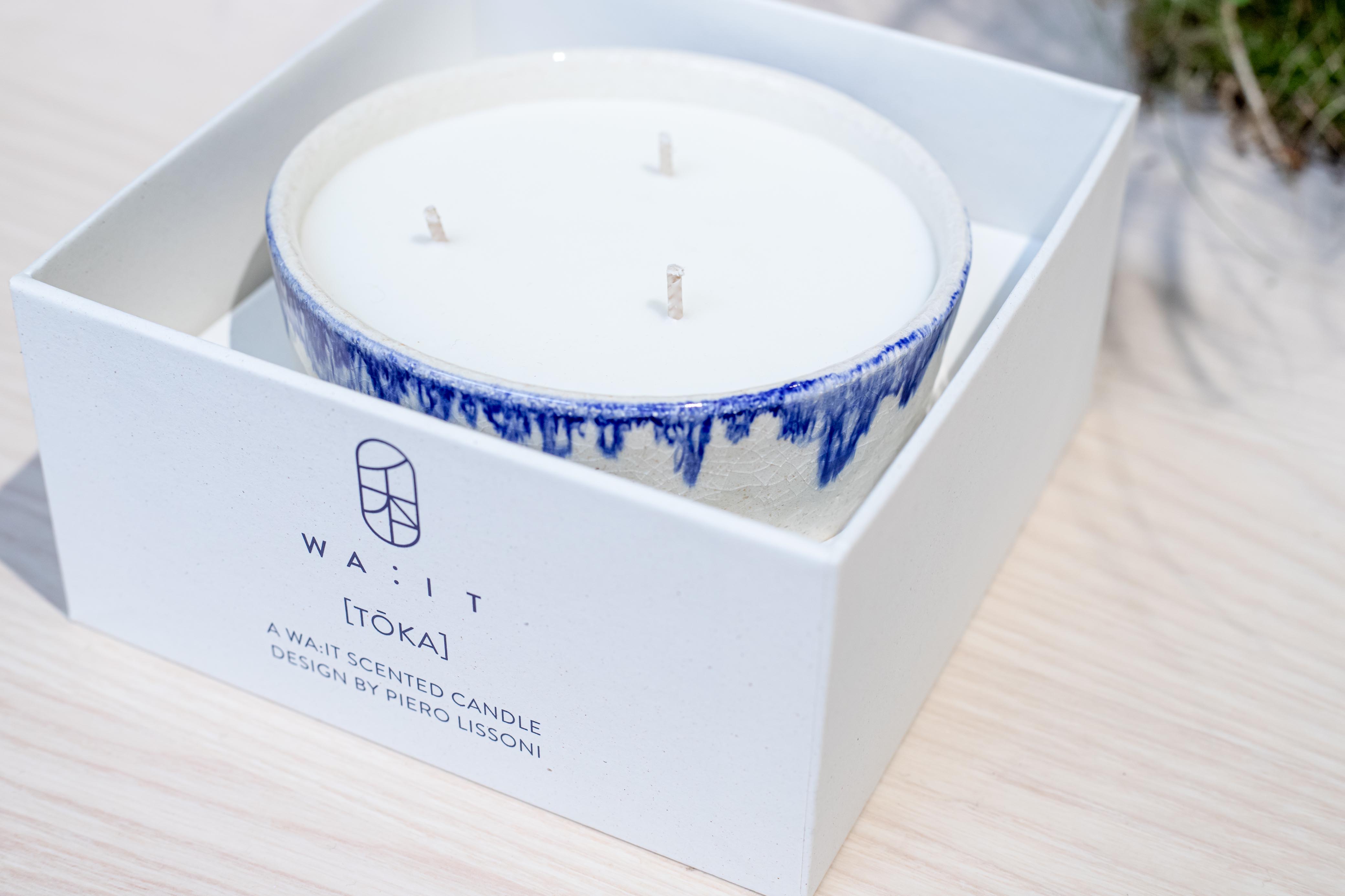 WA:IT | TŌKA candela da collezione firmata da Piero Lissoni