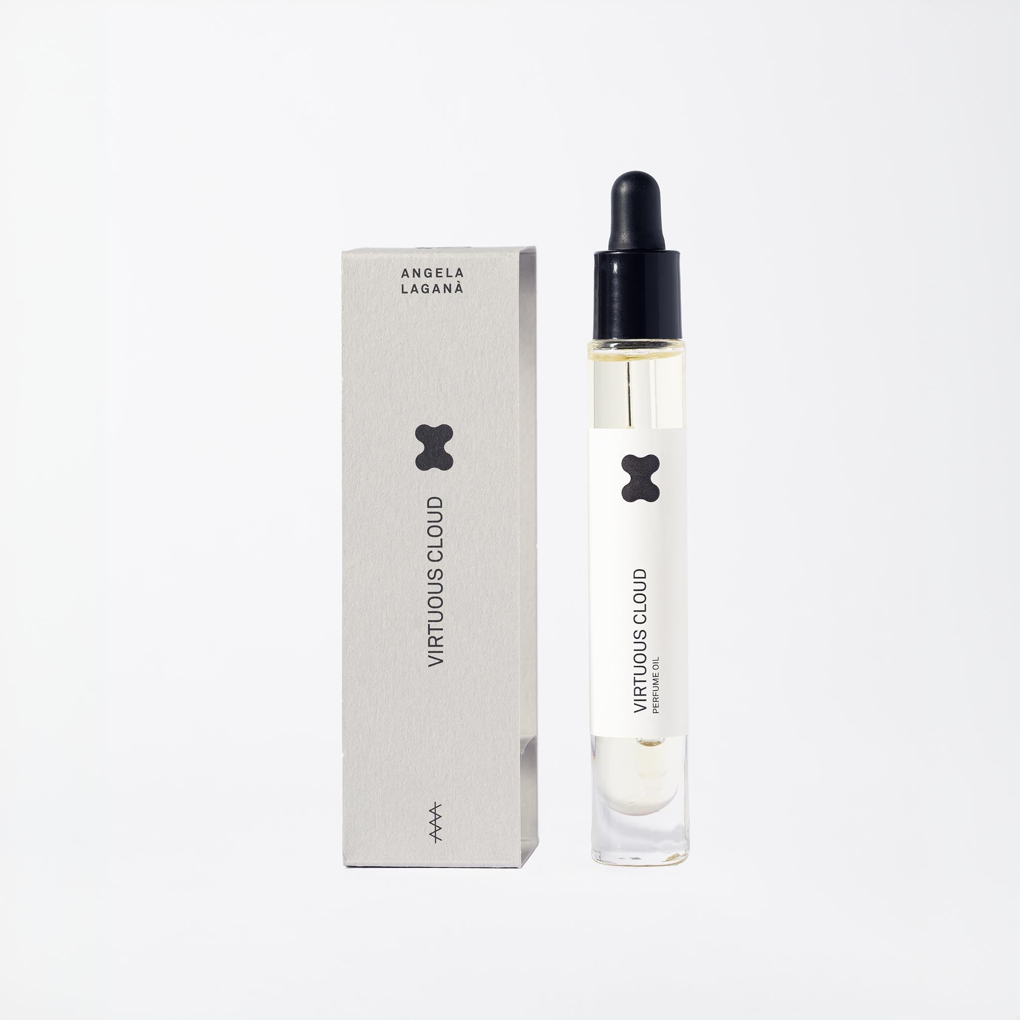 Virtuous cloud profumo olio angela lagana pack