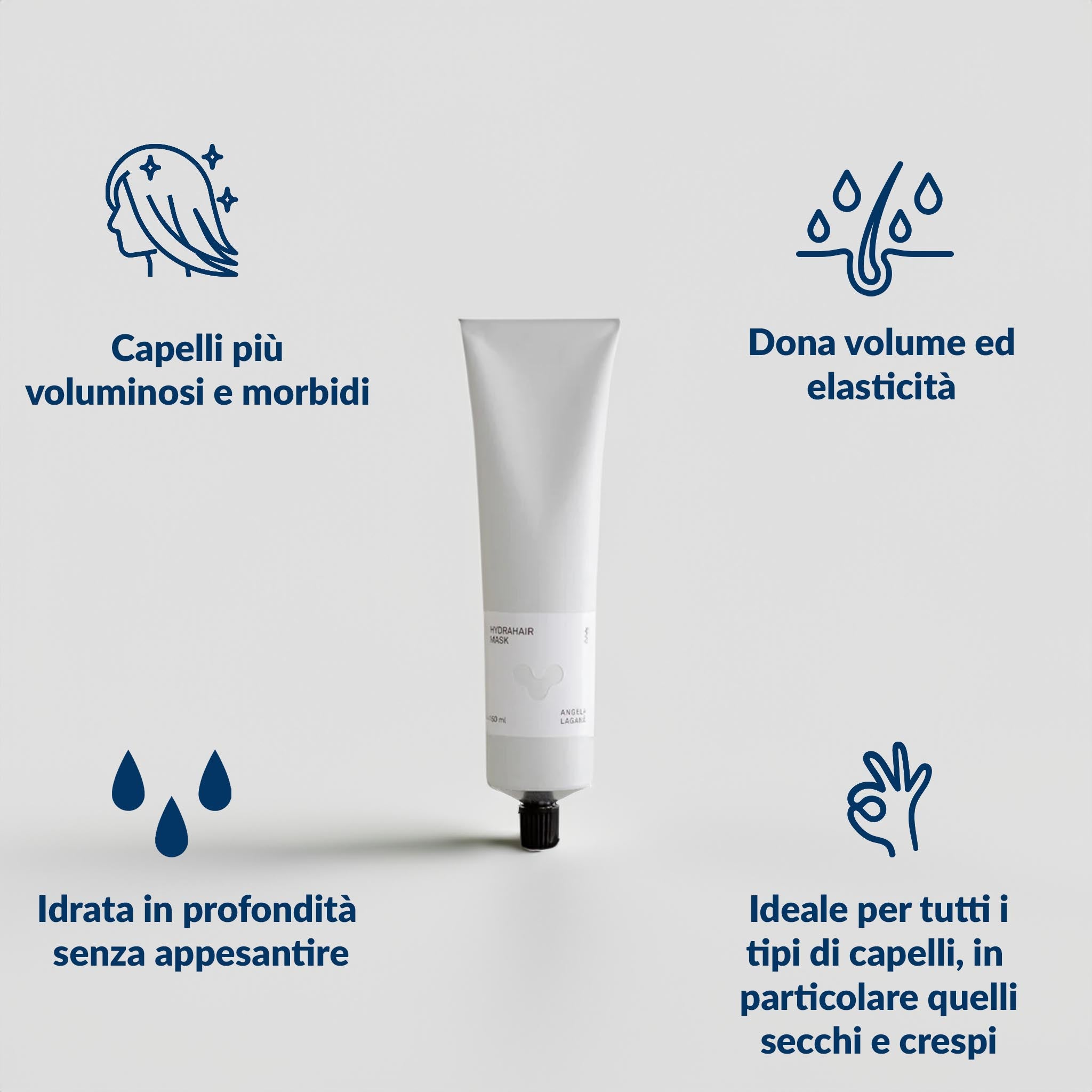 HYDRAHAIR MASK Maschera Idratante    - 150ML