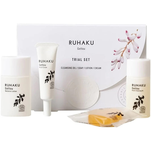 RUHAKU travel set skincare giapponese