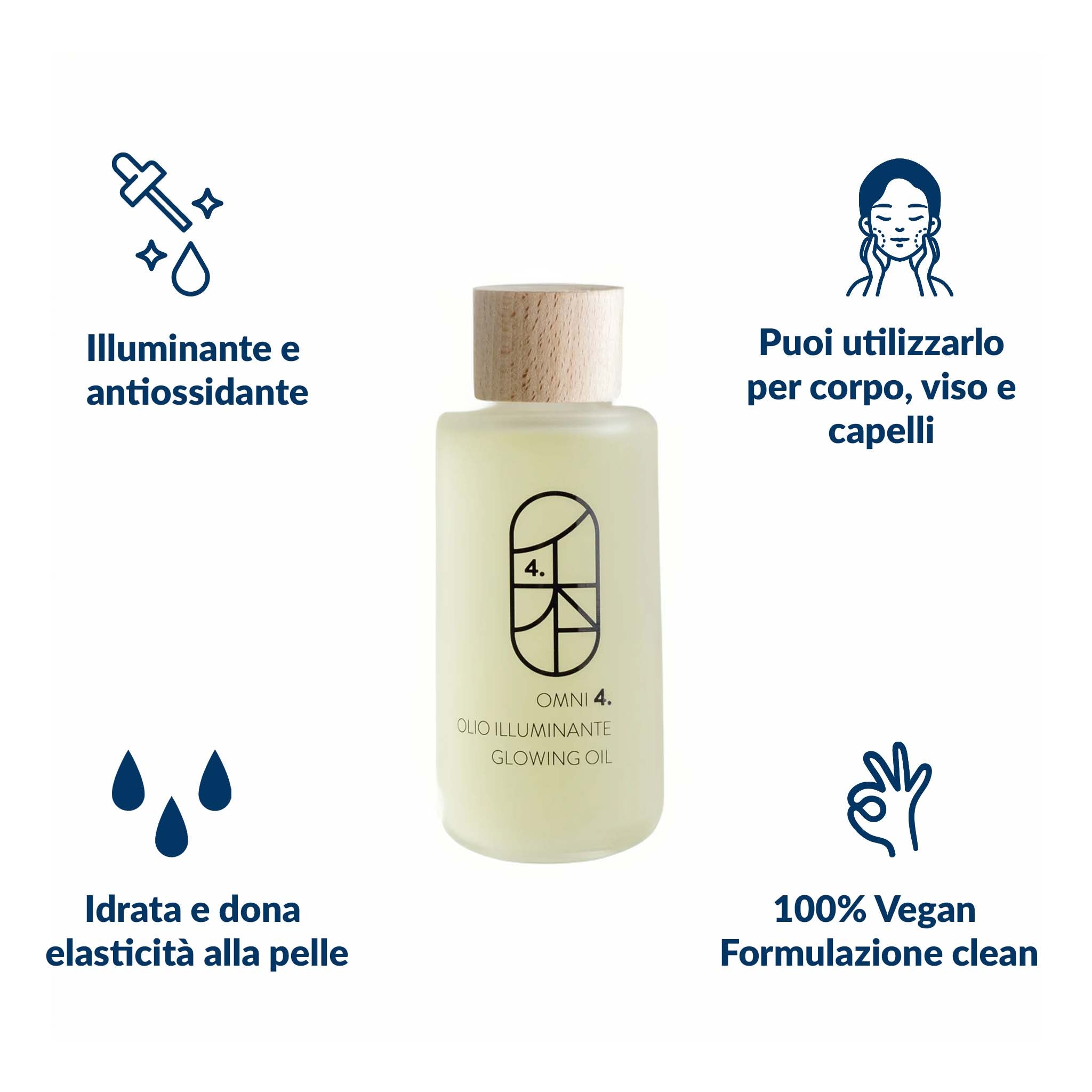 WA:IT - OMNI olio illuminante multifunzione 125ml